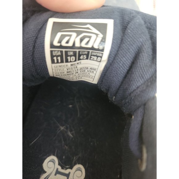 Lakai Men's Skateboard Shoes Sz 11  Blue Ms113-0228-a00 - Picture 8 of 8